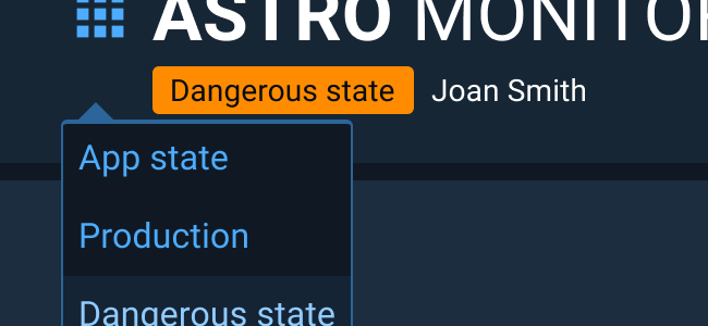 Don’t: Implement state switching in the UI without confirming that this functionality is approved by your client or security expert.